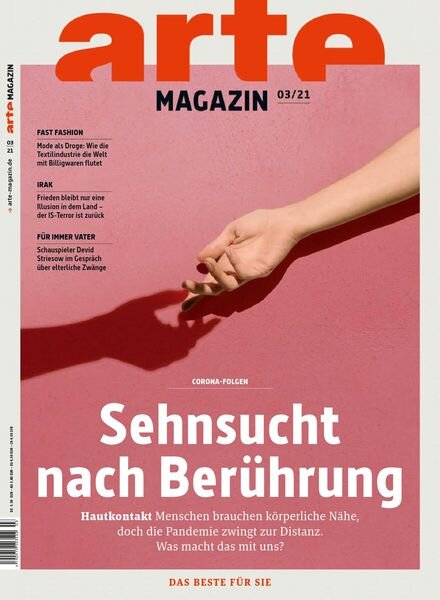 ARTE Magazin – Marz 2021 Cover