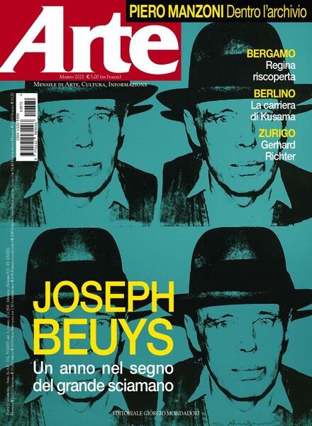 Arte – Marzo 2021 Cover