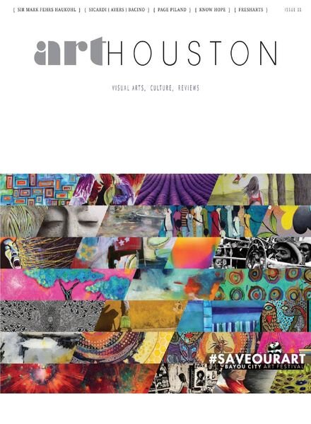 ArtHouston – Issue 11 2020 Cover