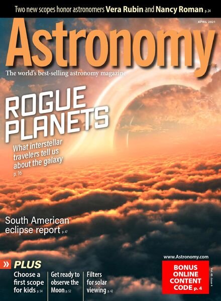 Astronomy – April 2021 Cover
