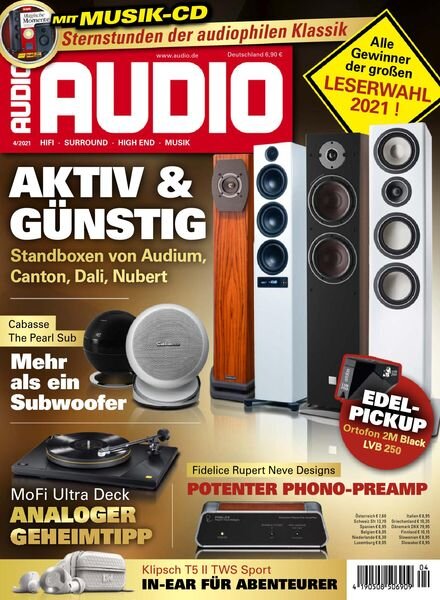 Audio – April 2021 Cover