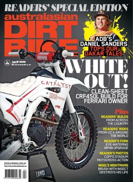 Australasian Dirt Bike – April 2021 Cover