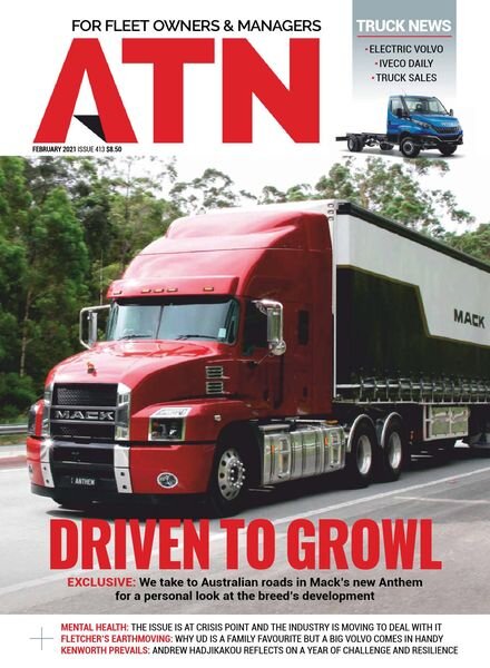 Australasian Transport News ATN – February 2021 Cover
