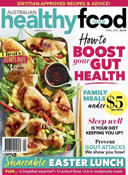 Australian Healthy Food Guide – April 2021 Cover