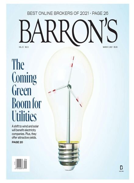 Barron’s – 01 March 2021 Cover