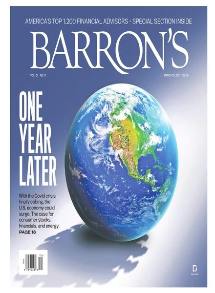 Barron’s – 15 March 2021 Cover