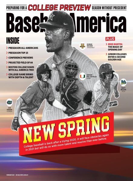 Baseball America – February 2021 Cover