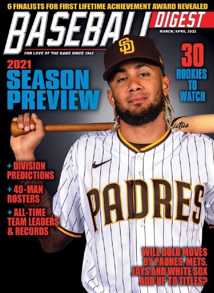 Baseball Digest – March-April 2021 Cover