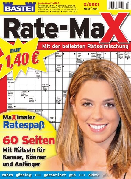 Bastei Rate-Max – Februar 2021 Cover