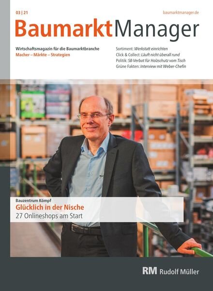 baumarktmanager – Februar 2021 Cover
