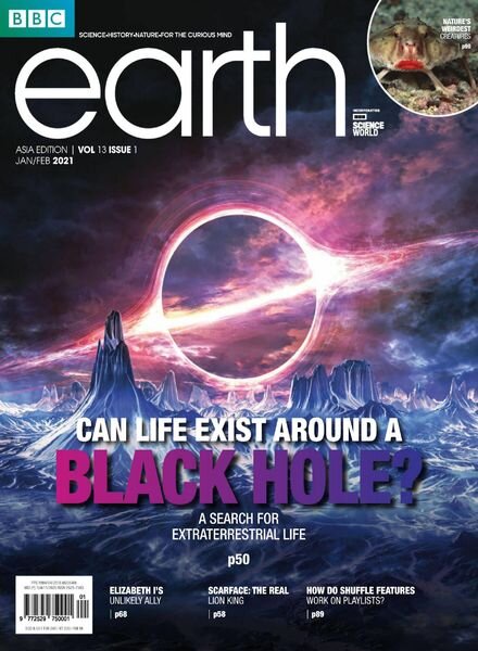 BBC Earth Singapore – January-February 2021 Cover