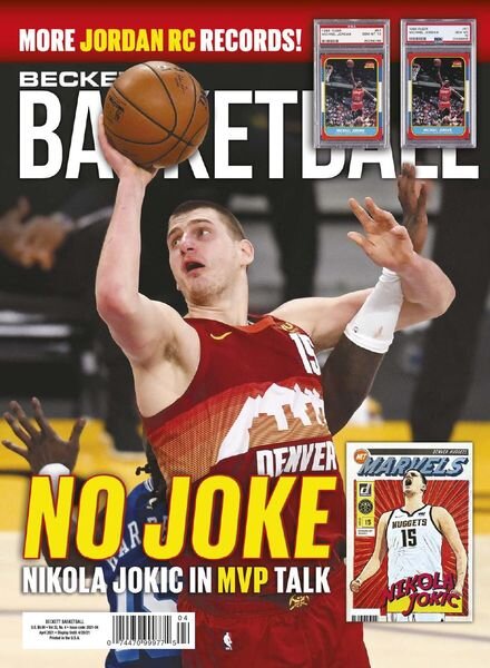 Beckett Basketball – April 2021 Cover