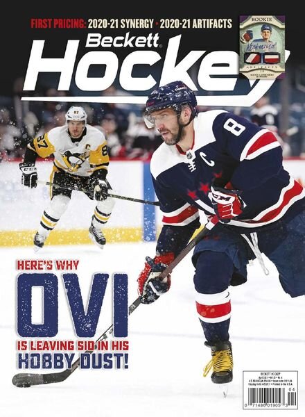 Beckett Hockey – April 2021 Cover