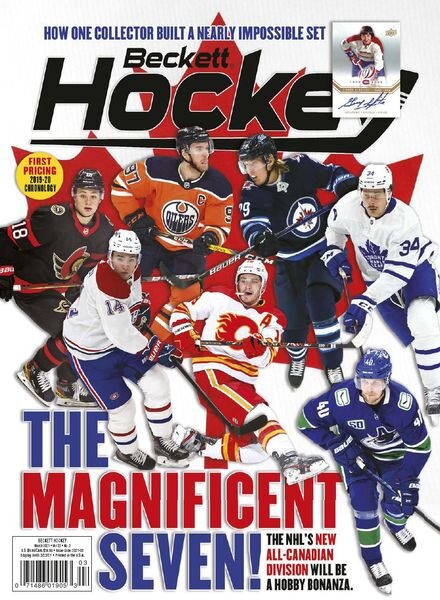 Beckett Hockey – March 2021 Cover