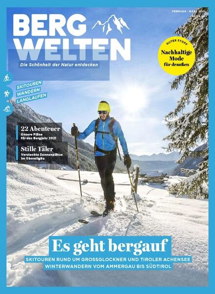 Bergwelten Germany – Februar-Marz 2021 Cover