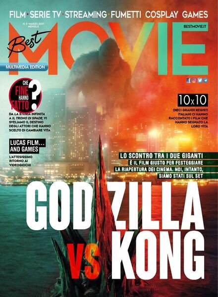 Best Movie – Marzo 2021 Cover