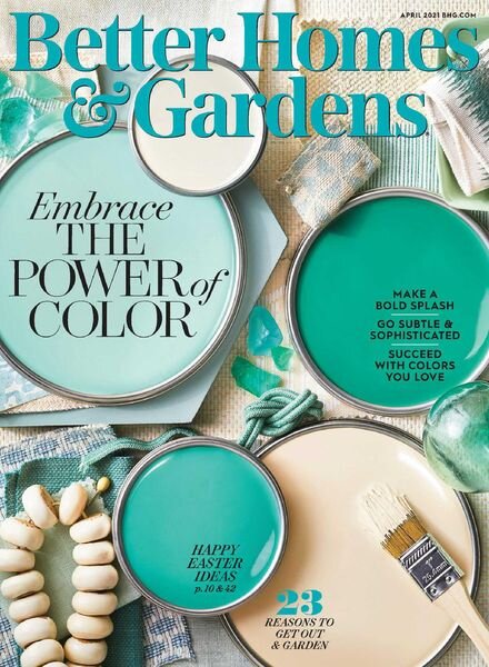 Better Homes & Gardens USA – April 2021 Cover