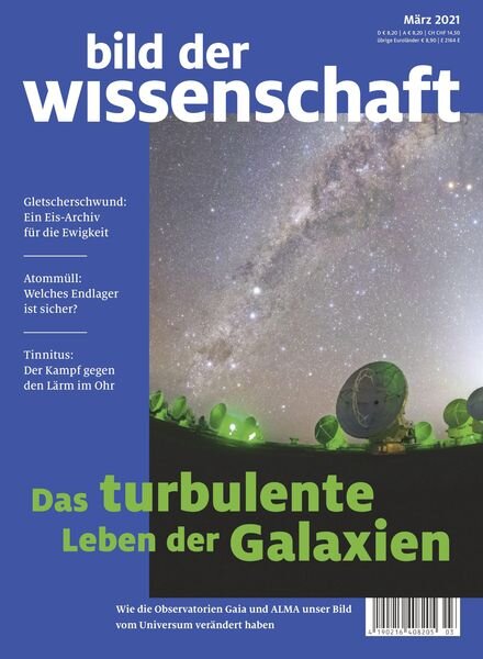 Bild der Wissenschaft – Marz 2021 Cover