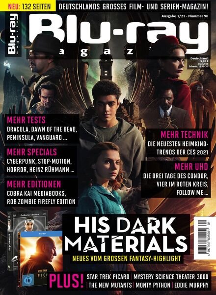 Blu-ray Magazin – Nr.1 2021 Cover