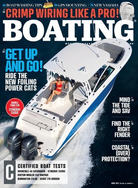 Boating – April 2021 Cover