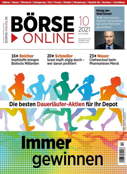 Borse Online – 11 Marz 2021 Cover