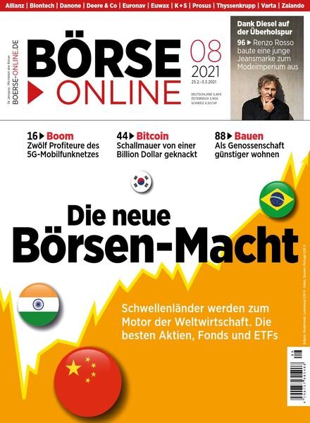 Borse Online – 25 Februar 2021 Cover