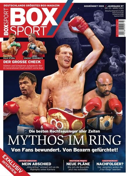 BoxSport – Mai 2021 Cover