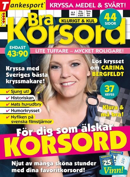 Bra Korsord – 04 mars 2021 Cover