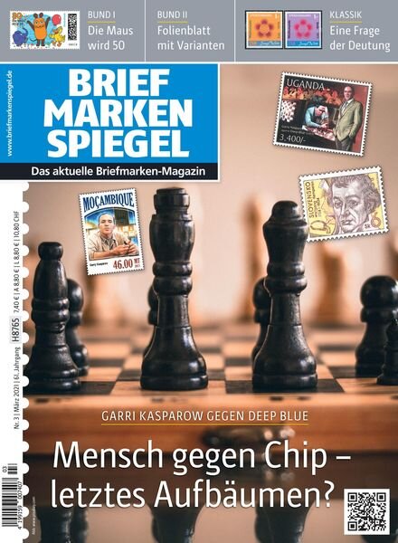 Briefmarken Spiegel – Marz 2021 Cover
