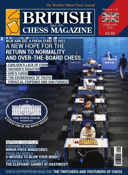 British Chess Magazine – February 2021 Cover