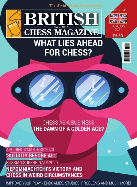 British Chess Magazine – January 2021 Cover