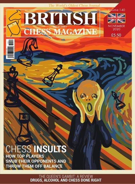 British Chess Magazine – November 2020 Cover