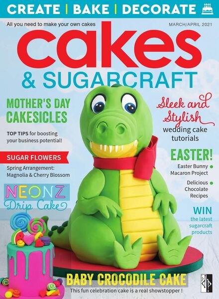 Cakes & Sugarcraft – March-April 2021 Cover