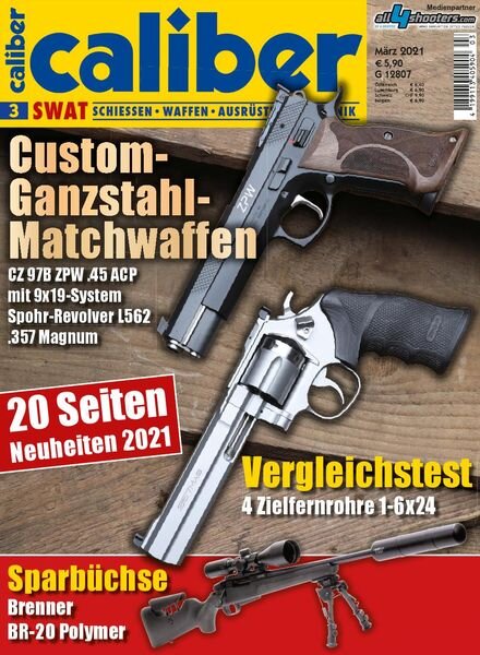 Caliber – Marz 2021 Cover
