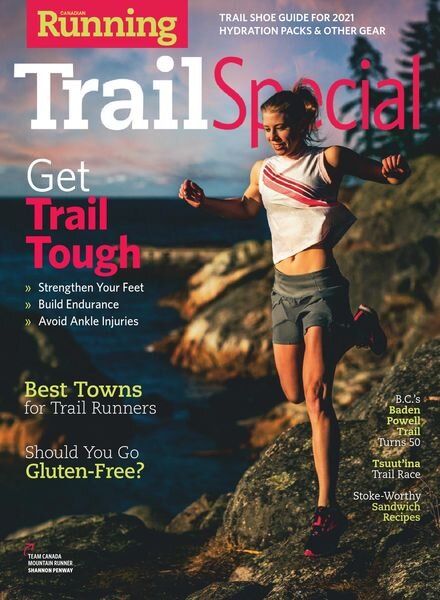 Canadian Running – April-May 2021 Cover