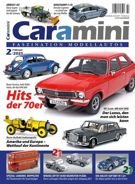 Caramini – Februar 2021 Cover