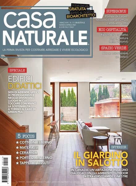 Casa Naturale – marzo 2021 Cover