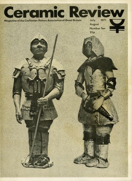 Ceramic Review – July-August 1971 Cover