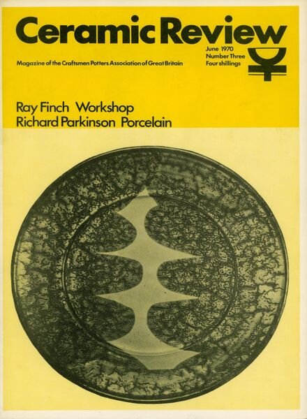 Ceramic Review – June 1970 Cover