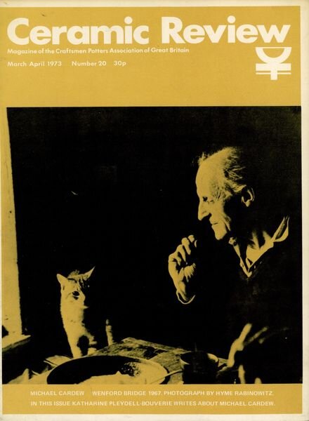 Ceramic Review – March – April 1973 Cover