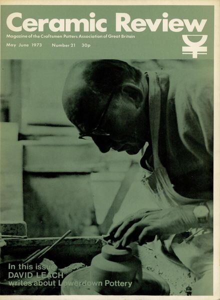 Ceramic Review – May-June 1973 Cover