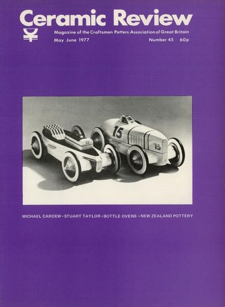 Ceramic Review – May – June 1977 Cover