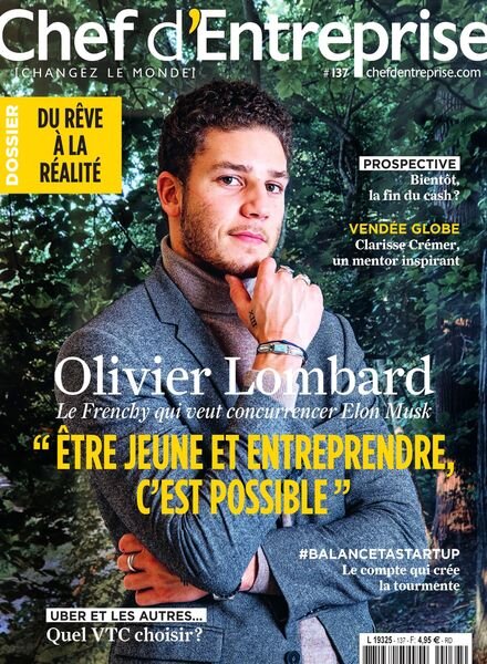 Chef d’Entreprise – Mars 2021 Cover