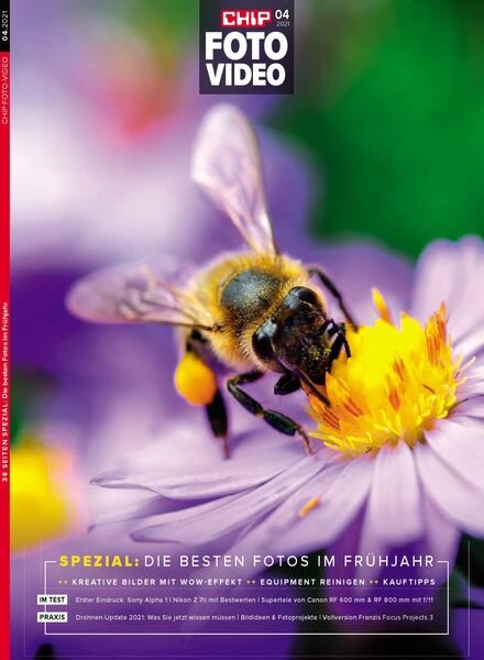 Chip Foto Video Germany – April 2021 Cover