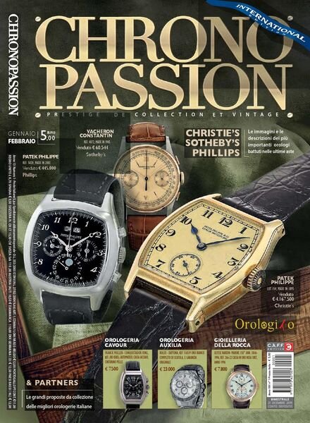 Chrono Passion – Gennaio-Febbraio 2020 Cover