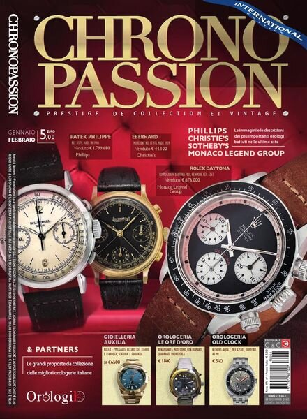 Chrono Passion – Gennaio-Febbraio 2021 Cover