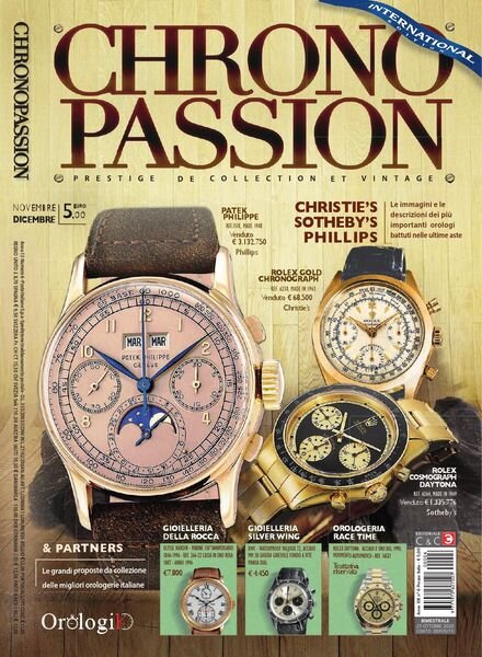 Chrono Passion – Novembre-Dicembre 2020 Cover