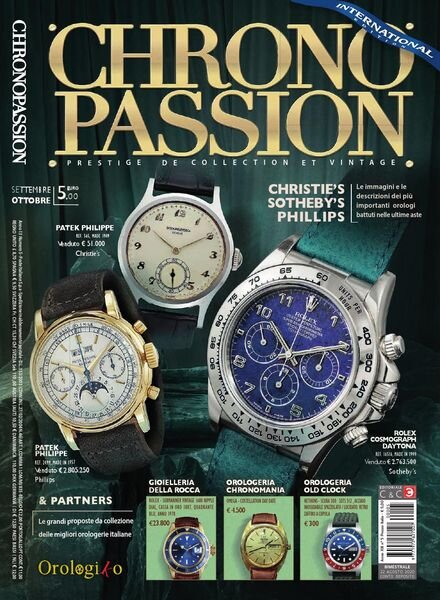 Chrono Passion – Settembre-Ottobre 2020 Cover