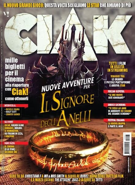 Ciak – Marzo 2021 Cover