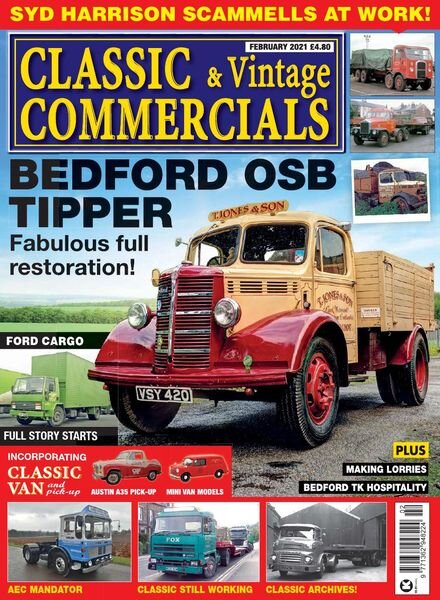 Classic & Vintage Commercials – February 2021 Cover